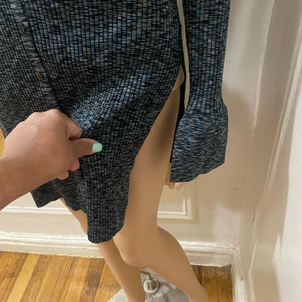 Theory Multicolor Knit Cardigan